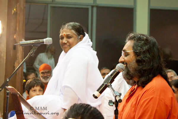 Amma delivering her Onam message