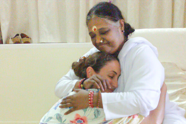 Amma with Anna Agnelli