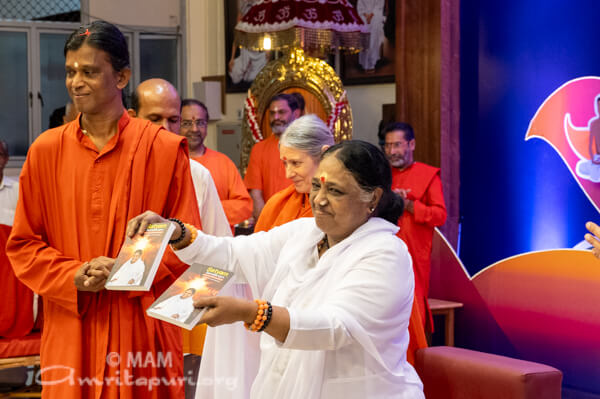 Amma’s 71st Birthday Celebrated with simplicity